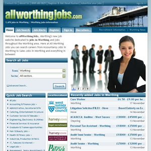 click here to visit All Worthing Jobs website